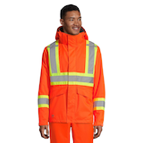 Parka d’hiver isolé et étanche à l'eau à haute visibilité pour hommes, Alta CSA, Helly Hansen Workwear Front_Flat