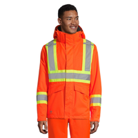 Parka d’hiver isolé et étanche à l'eau à haute visibilité pour hommes, Alta CSA, Helly Hansen Workwear Front_Flat