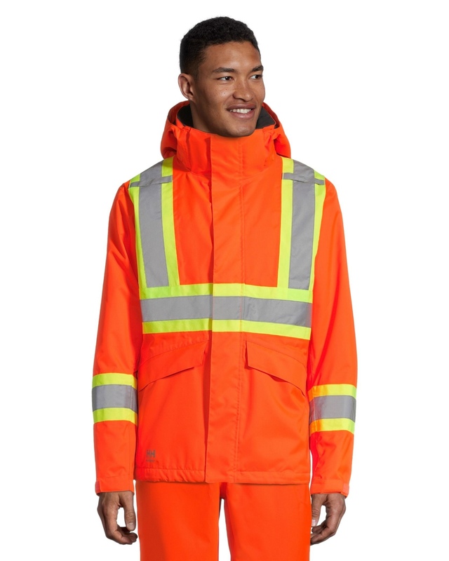Parka d’hiver isolé et étanche à l'eau à haute visibilité pour hommes, Alta CSA, Helly Hansen Workwear