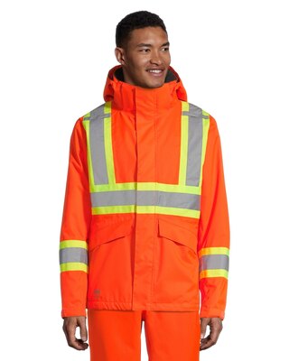 Helly Hansen Workwear Alta CSA Hi-Vis Insulated Waterproof Winter Parka pour homme