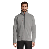 Helly Hansen Workwear Men's Kensington Polartec Long Sleeve Water Resistant Knitted Fleece Jacket Front_Flat
