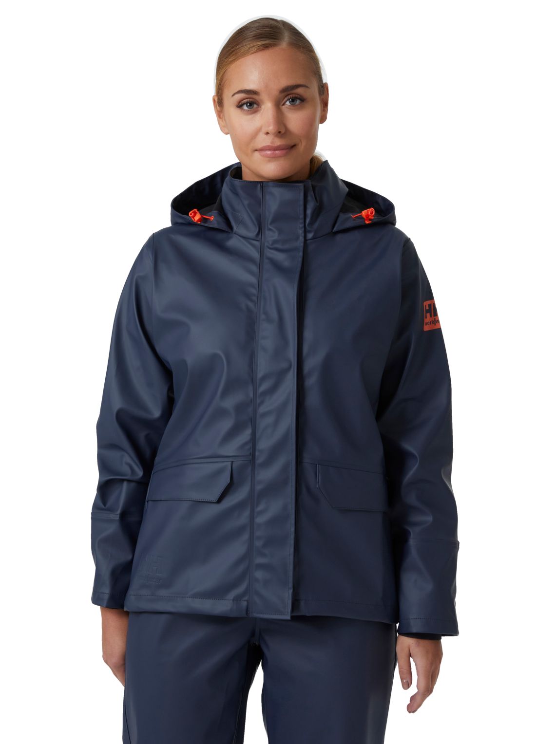 Helly Hansen Workwear Women's Gale PU Waterproof Rain Jacket