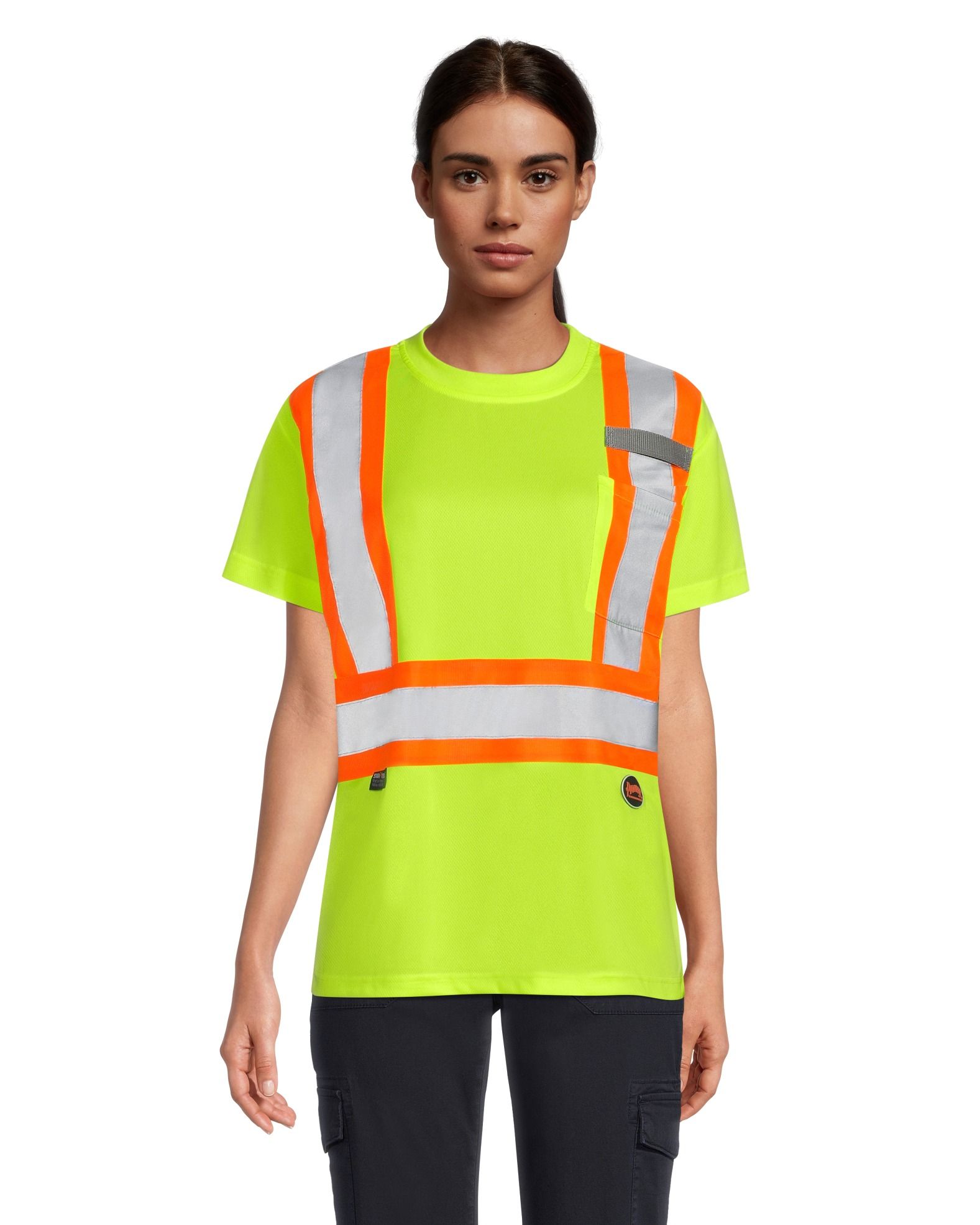 Pioneer Women's Hi Viz Safety T-Shirt
