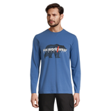 T-Shirt de travail graphique avec col ras du cou et manches longues pour hommes, Helly Hansen Workwear Front_Flat