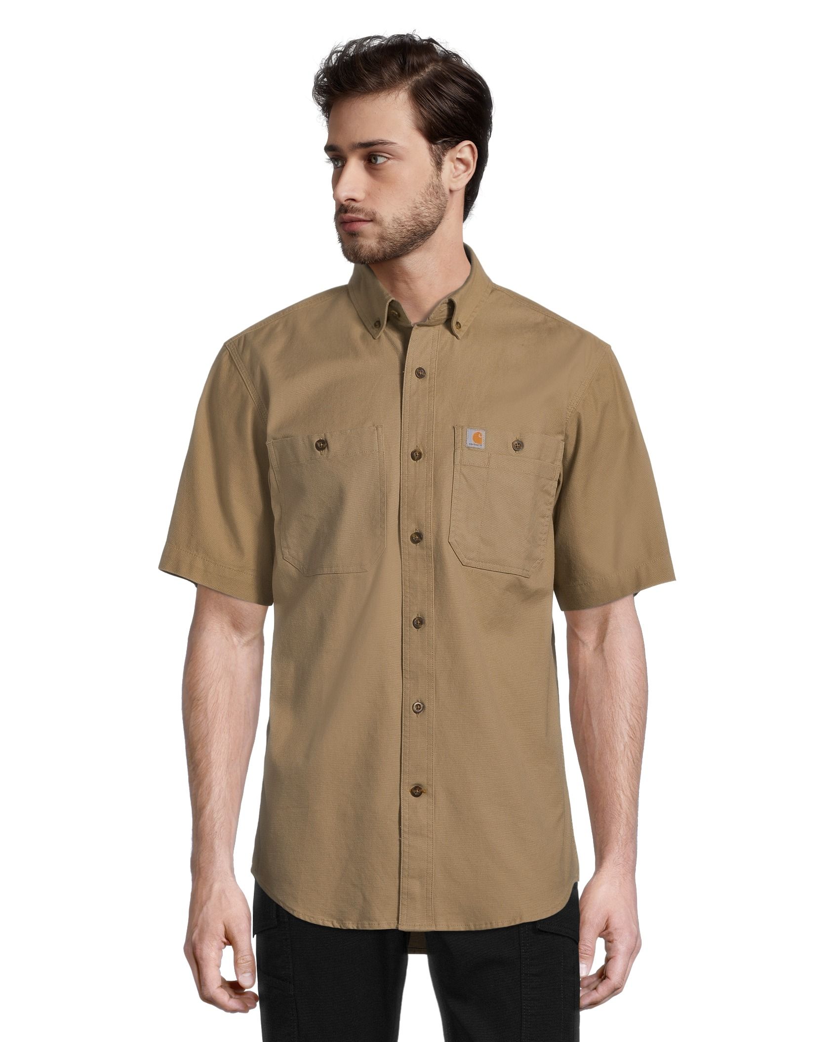 Carhartt Chemise de travail à manches courtes, Carhartt Rugged Flex Rigby