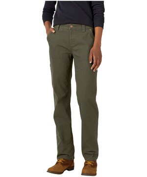 Dickies Women's 7 Pocket Relaxed Straight Fit Duck Carpenter Work Pants
