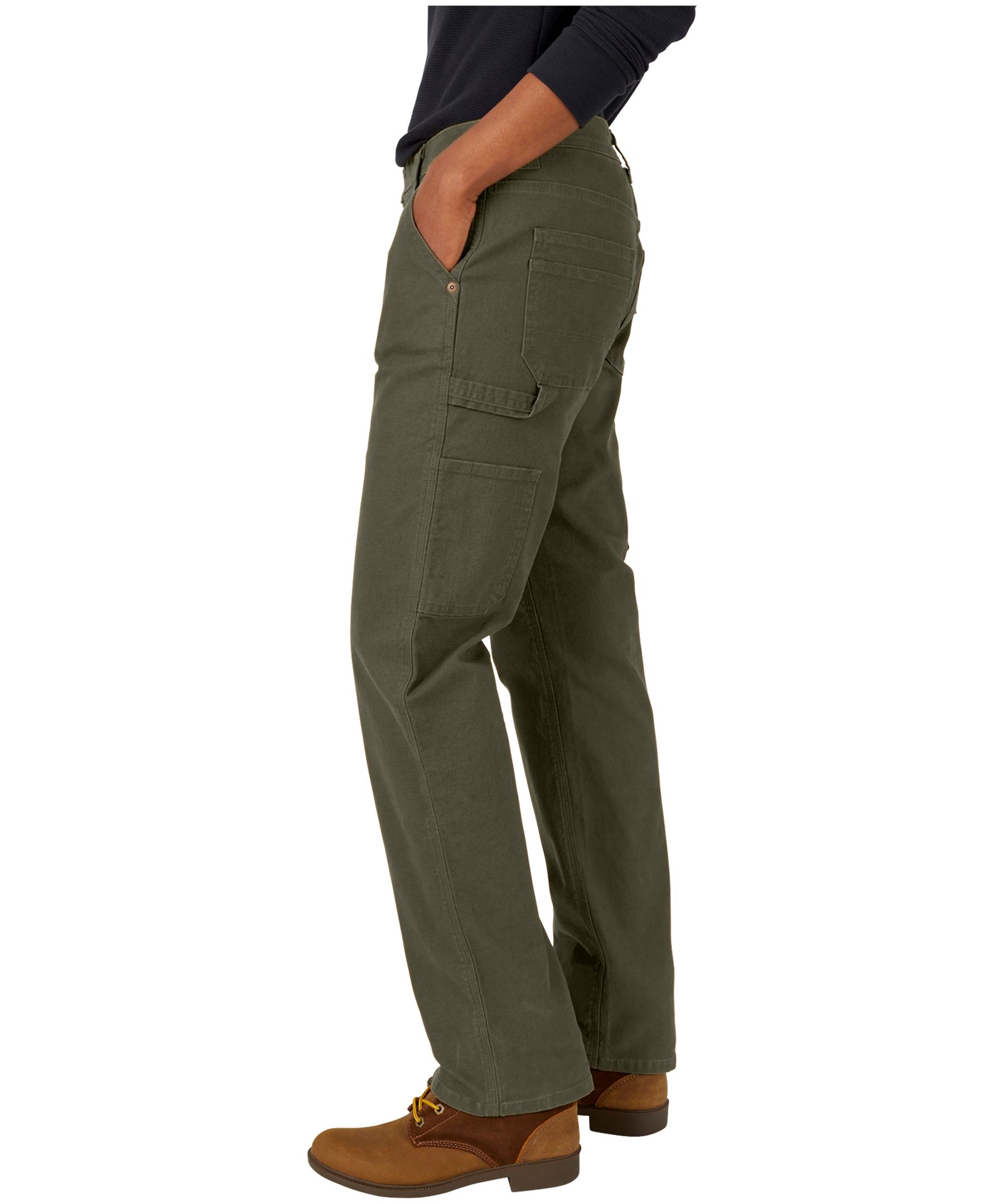 Dickies Women's 7 Pocket Relaxed Straight Fit Duck Carpenter Work