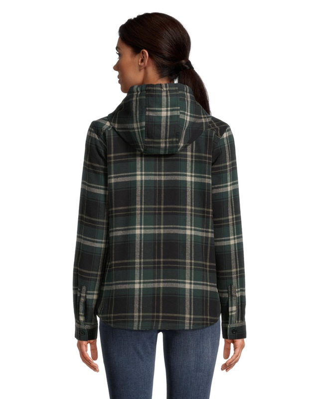 Tough Duck Women's Plush PileLined Flannel Jacket Marks