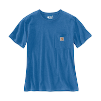 Carhartt Women's Loose Fit Pocket T Shirt Front_Flat