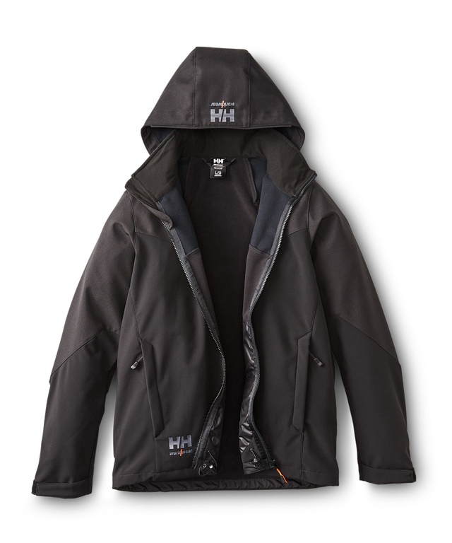 Helly Hansen Workwear Men's Oxford Water Resistant Softshell Work Jacket