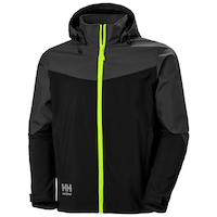 Veste de travail Oxford à extérieur souple résistante à l’eau pour hommes, Helly Hansen Workwear