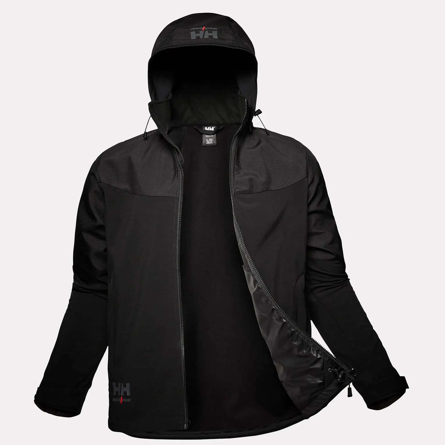 Helly Hansen Workwear Men's Oxford Water Resistant Softshell Work Jacket