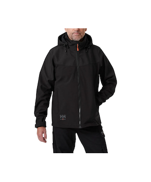 Helly Hansen Workwear Men's Oxford Water Resistant Softshell Work Jacket
