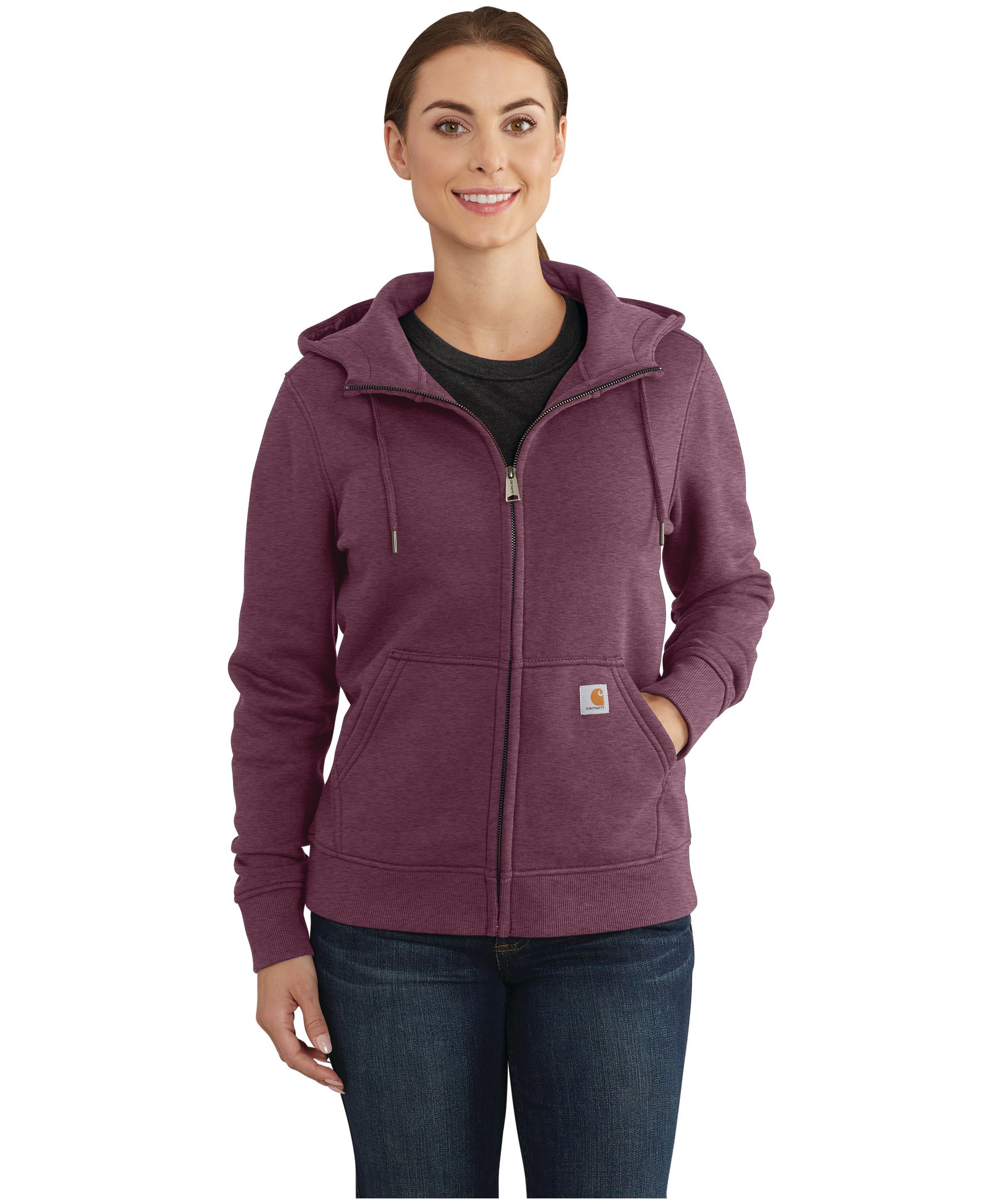 Carhartt Women's Clarksburg Full Zip Hoodie Marks