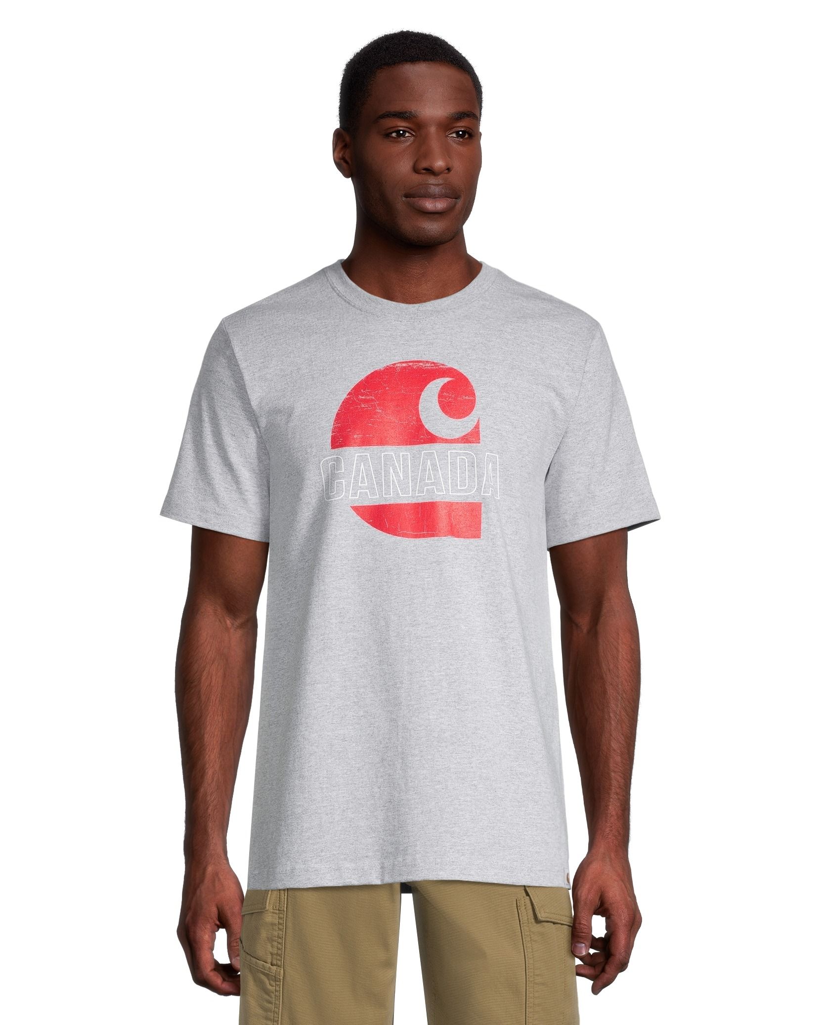 Carhartt Men's Loose Fit Heavyweight Cotton Crewneck Graphic T Shirt