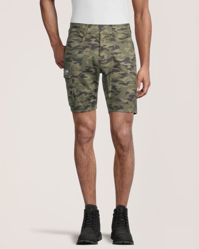 Helly Hansen Workwear Men's Manchester Mechanical Stretch Camo Work Shorts