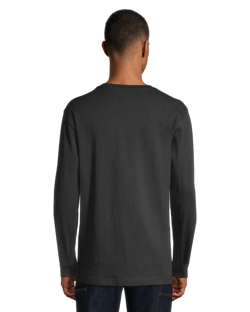 carhartt womens relaxed fit heavyweight crewneck pocket thermal shirt