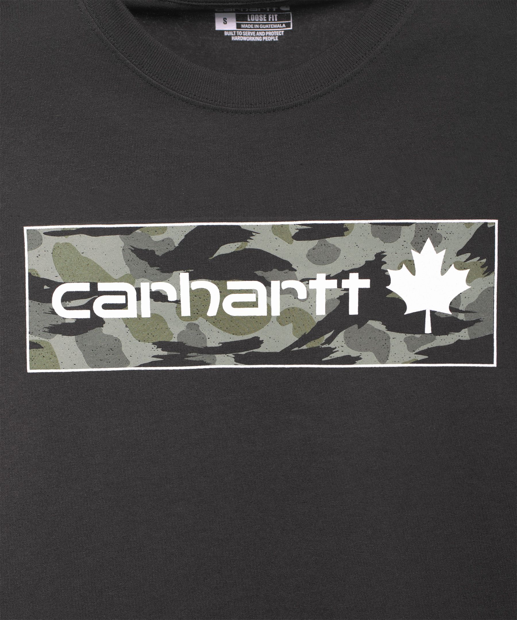 Carhartt Men's Loose Fit Heavyweight Cotton Crewneck Graphic T Shirt