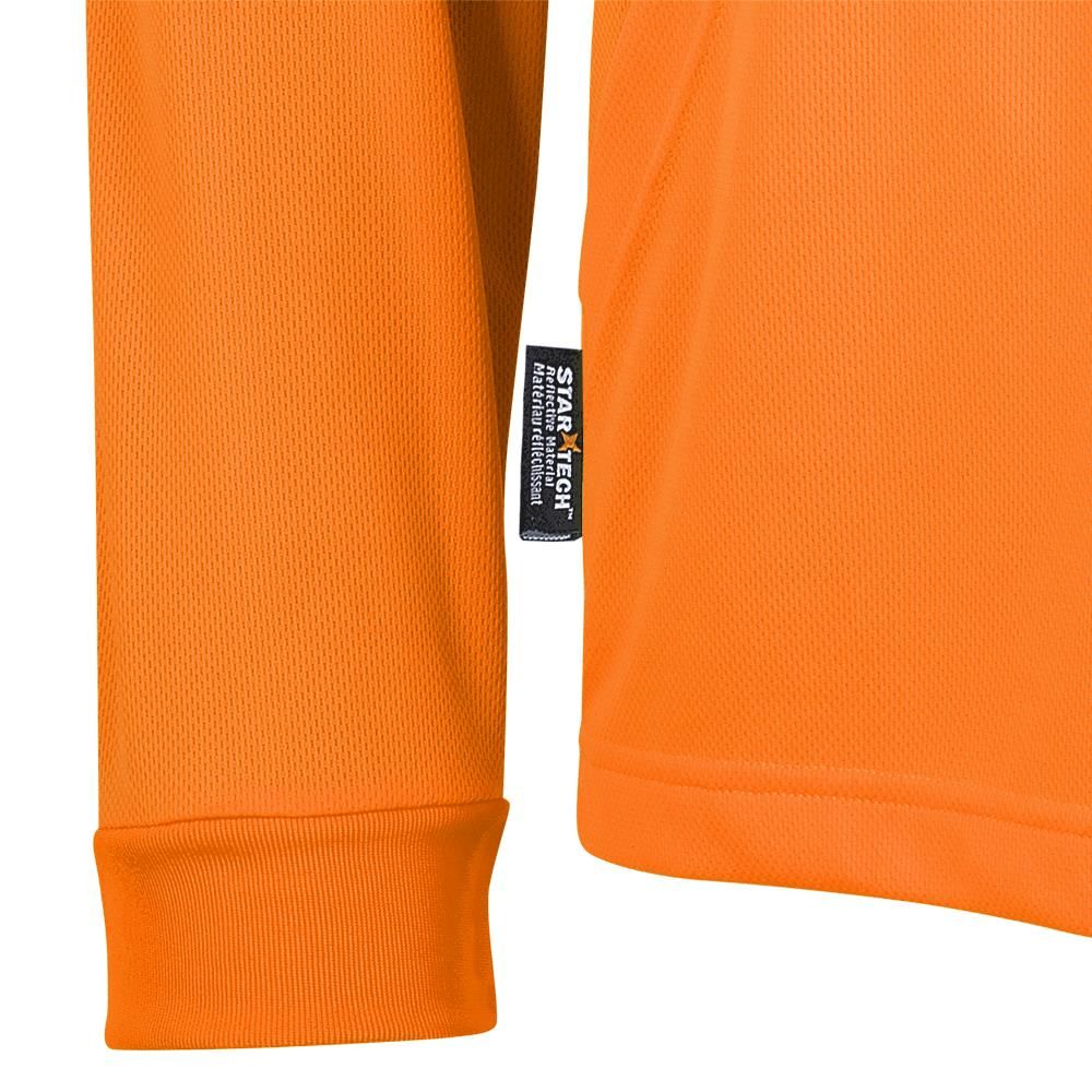 Pioneer Men's Hi Vis Birdseye Hooded Safety Shirt