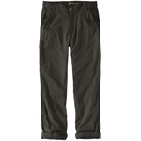 Pantalon de travail doublé en toile à jambe droite et coupe décontractée pour hommes, Rigby, Carhartt Front_Flat