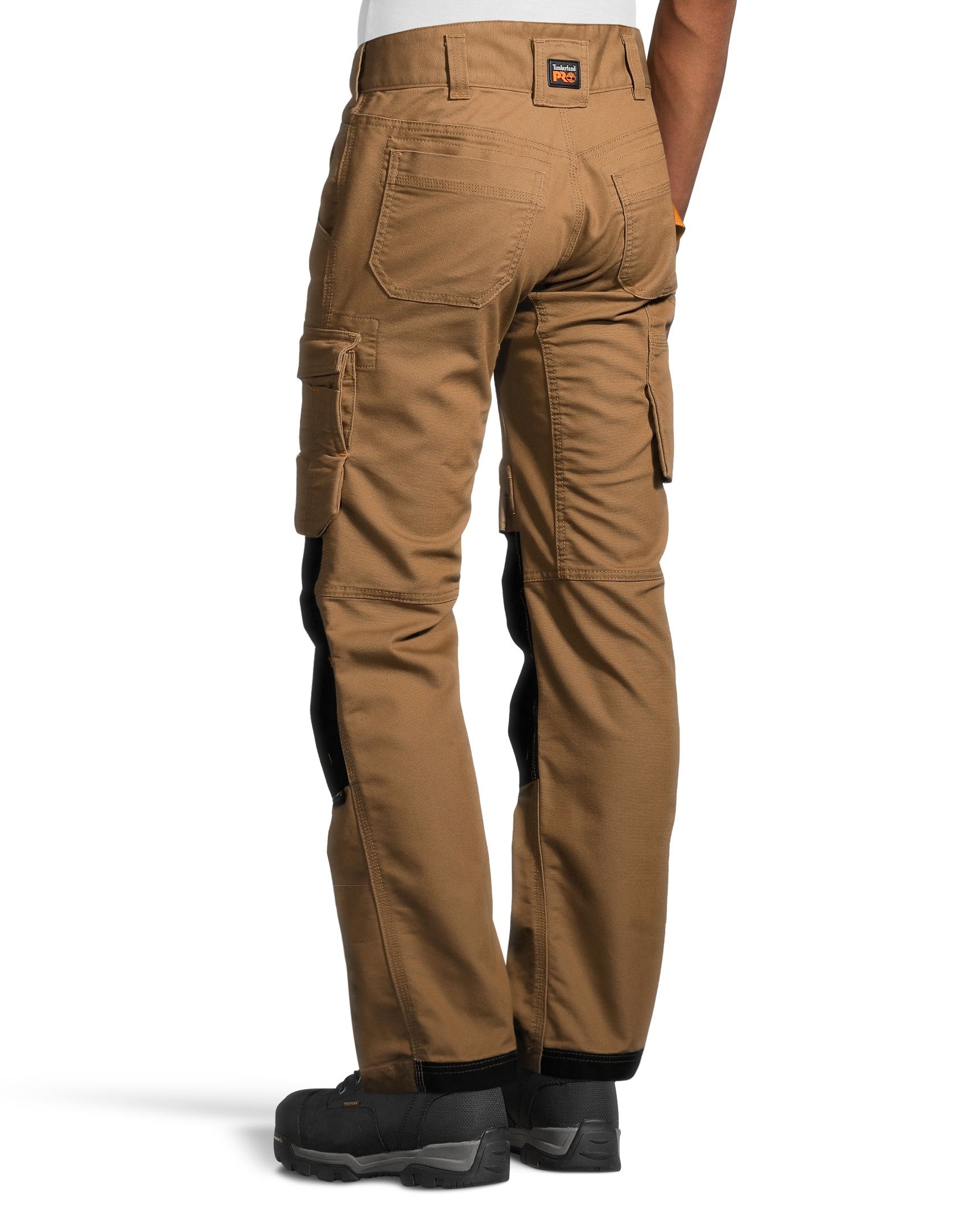 Pantalon de travail utilitaire en tissu Pro Flex avec protege genoux pour hommes Ironhide Timberland PRO L Equipeur