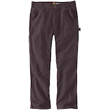 Pantalon de travail en coutil à jambe droite et coupe décontractée Rugged FlexMD pour hommes, Carhartt Front_Flat