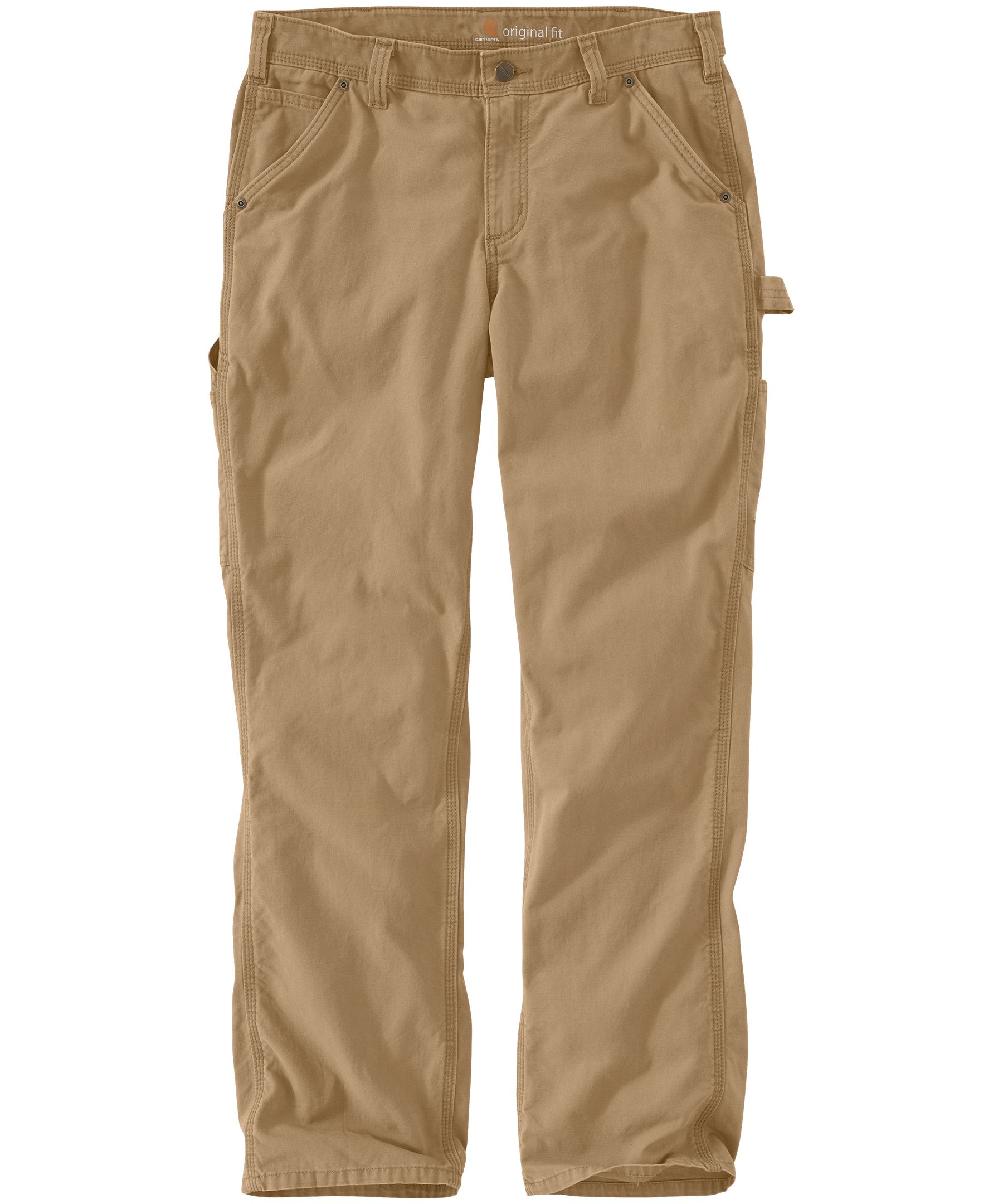 Carhartt Women's Original Fit Crawford Double Front Pant, Dark Brown, 6  Short : : Clothing, Shoes & Accessories