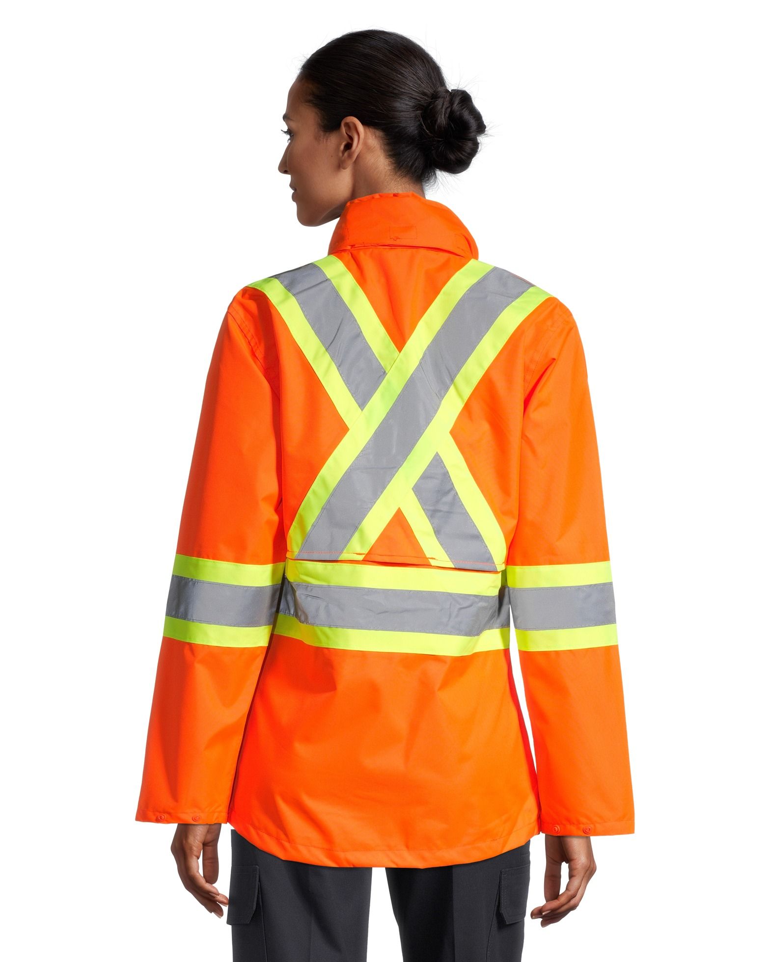 Pioneer Women's Hi-Vis Waterproof Traffic Control Jacket