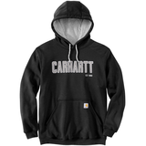 Carhartt Chandail en molleton d’épaisseur moyenne à capuche et à logo graphique pour hommes Front_Flat