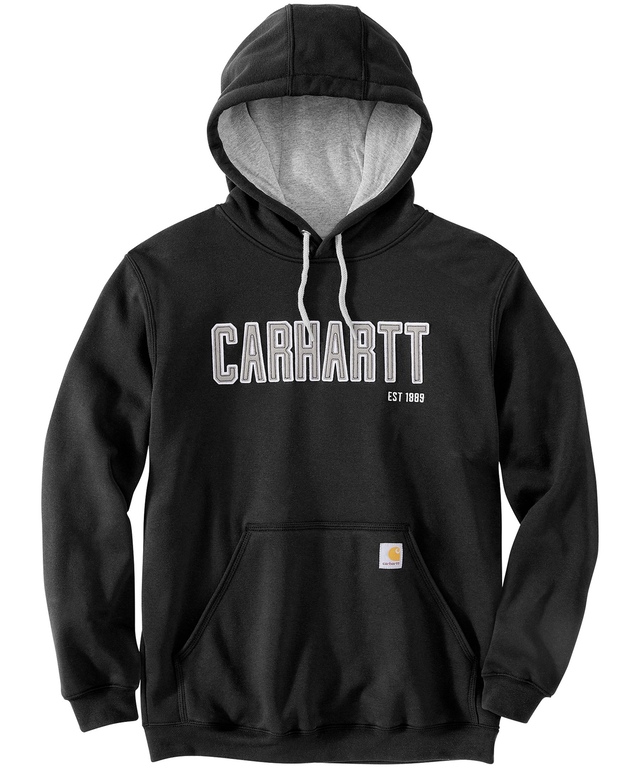 Carhartt Chandail en molleton d’épaisseur moyenne à capuche et à logo graphique pour hommes