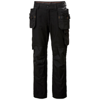 Pantalon de travail de construction doublé Oxford pour hommes, Helly Hansen Workwear Front_Flat