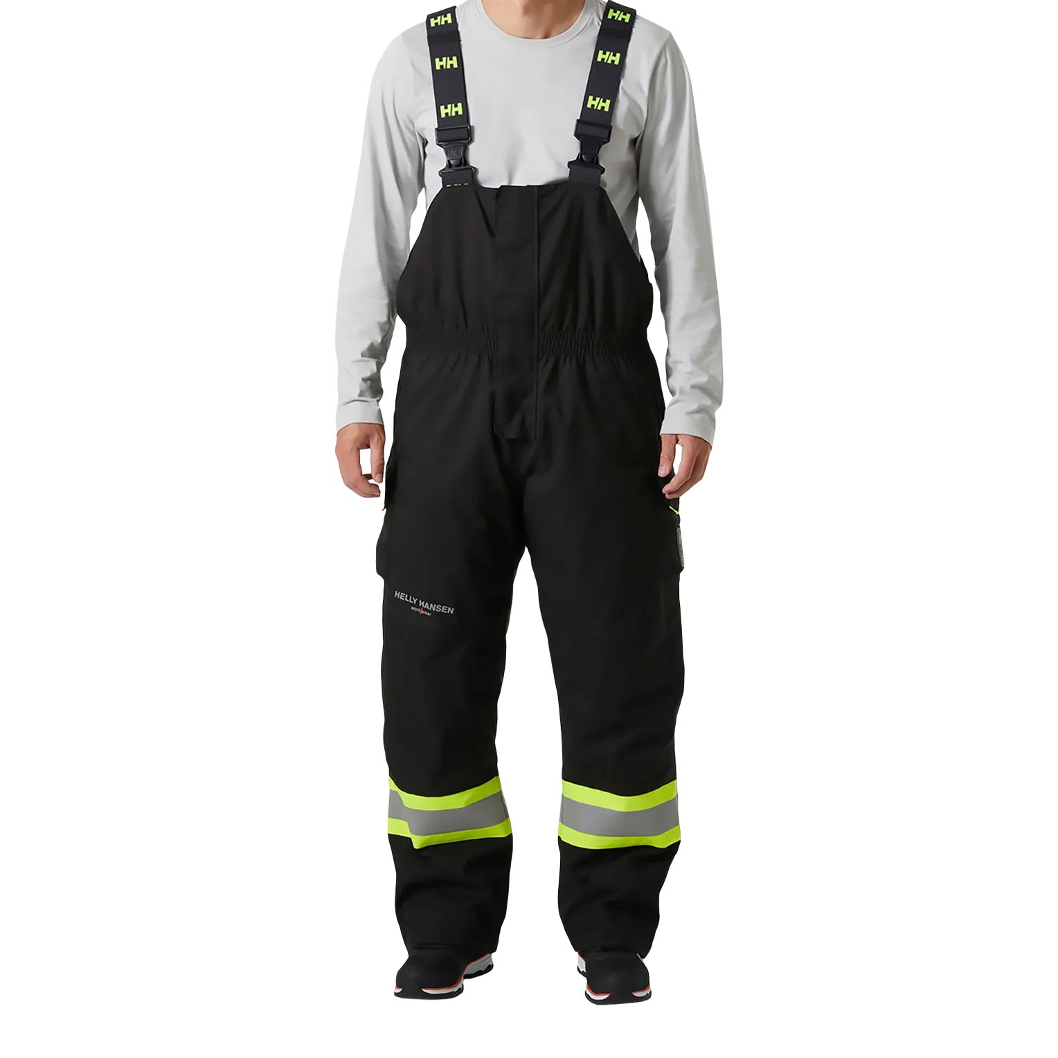 HELLY HANSEN WORK WEAR オーバーオール Helly Hansen Workwear Men's Alna Polar CSA Hi-Vis Waterproof Bib
