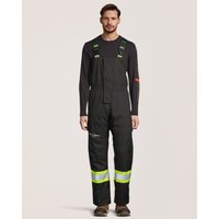 Helly Hansen Workwear Men's Alna Polar CSA Hi-Vis Waterproof Bib Overalls Front_Flat