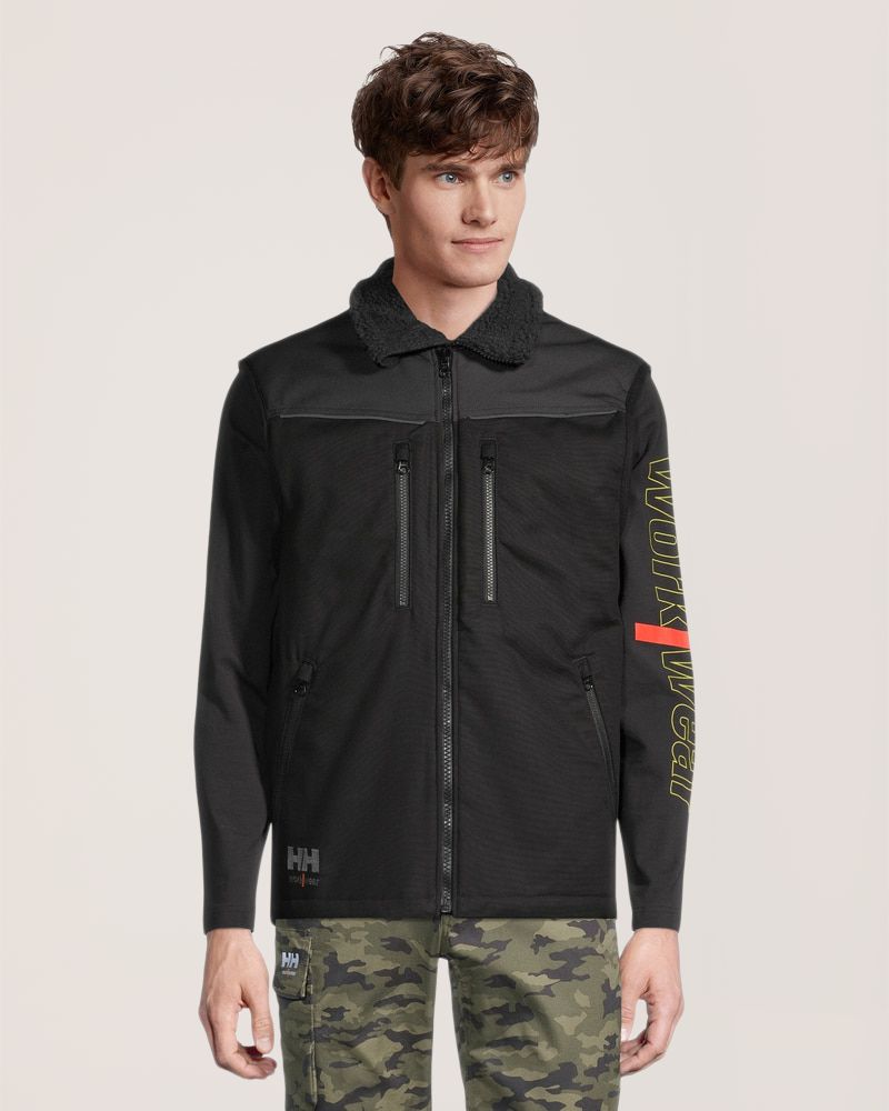 Helly Hansen Workwear Men's Oxford Fleece Lined Work Vest