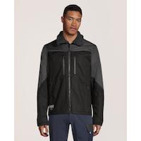 Veste d’hiver de travail doublée en molleton Oxford pour hommes, Helly Hansen Workwear Front_Flat