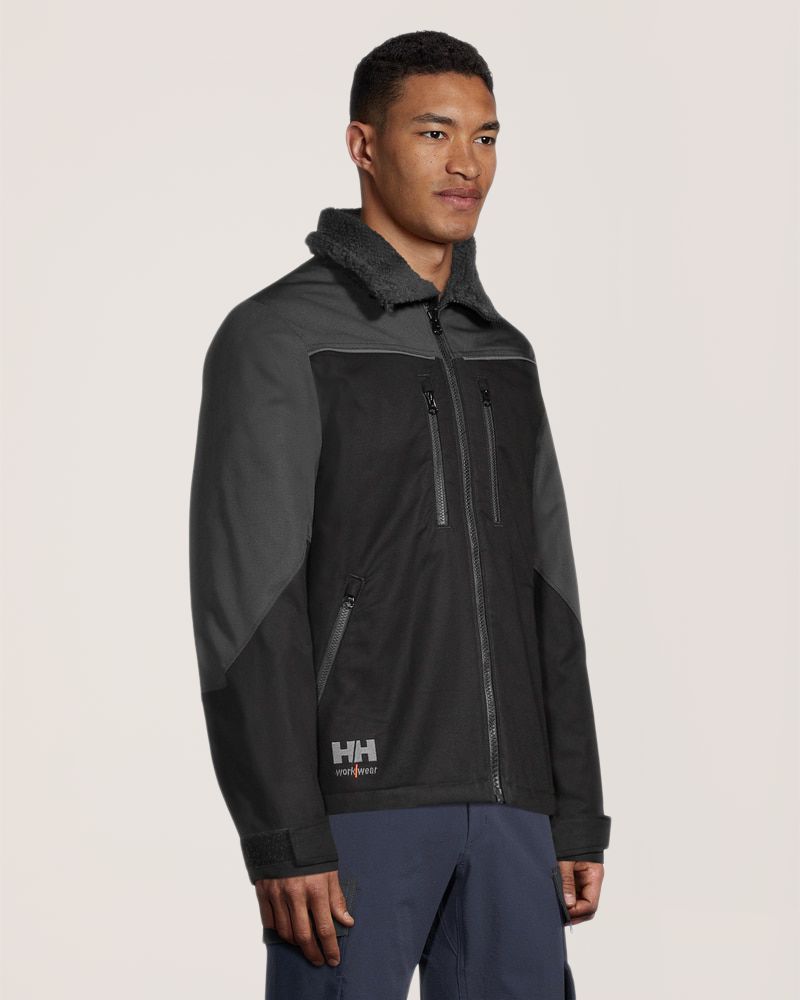 Helly Hansen Workwear Men's Oxford Fleece Lined Work Winter Jacket