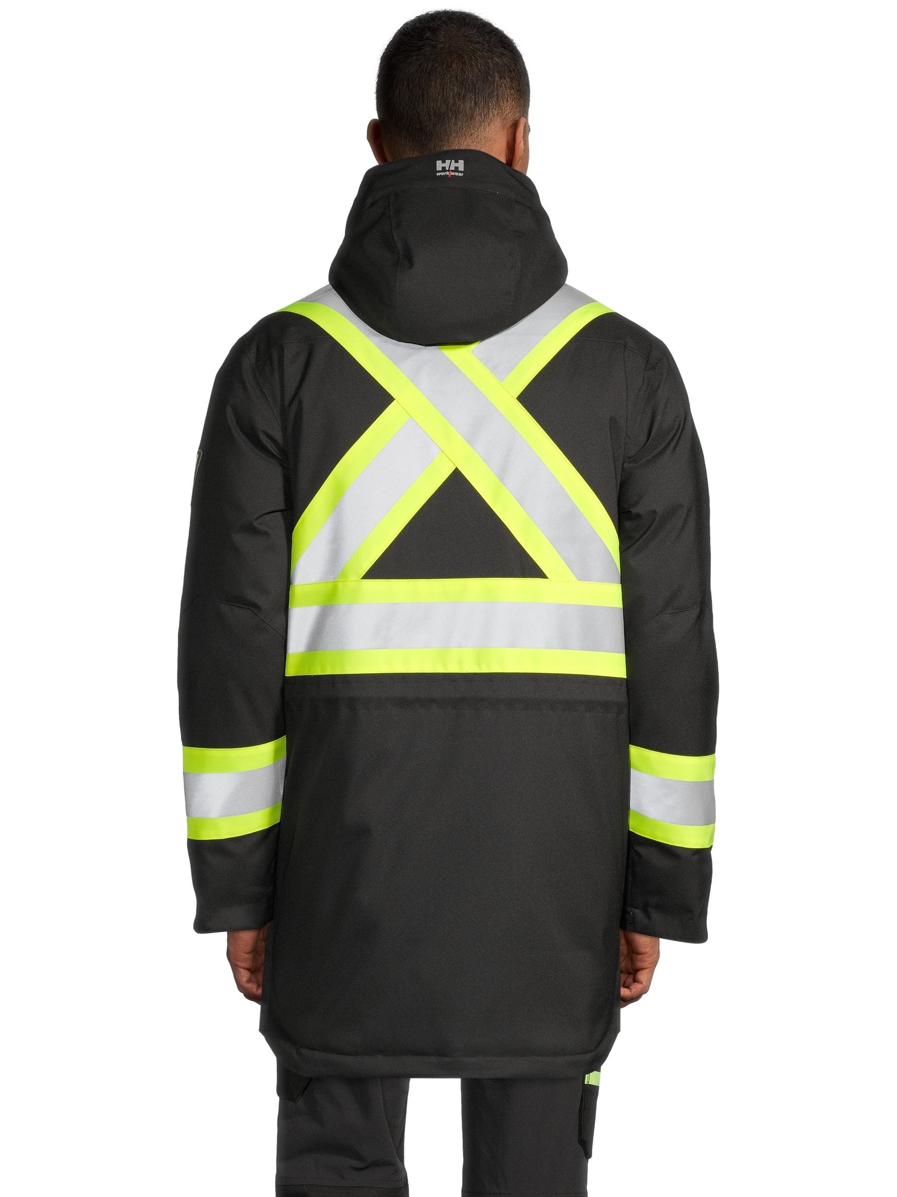 WOWOW Sam ARB210 High Visibility Weste – Fluoreszierend Gelb, Mesh-Polyester, Mit Klettverschluss