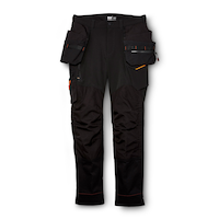 Pantalon de travail de construction extensible dans 4 sens pour femmes, Luna BRZ, Helly Hansen Workwear Front_Flat