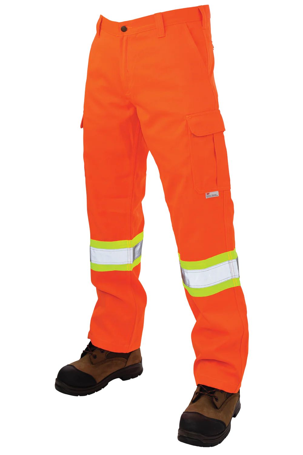 Pantalon cargo Tough Duck Haute visibilité, pour hommes