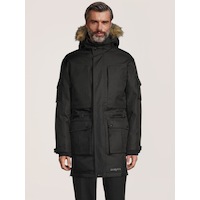 Dakota WorkPro Series Men's T-Max Sphere Water Resistant Work Parka Jacket Front_Flat