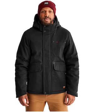 Timberland PRO Men's Ironhide Pro Flex Water Resistant Hooded Insulated Work Jacket