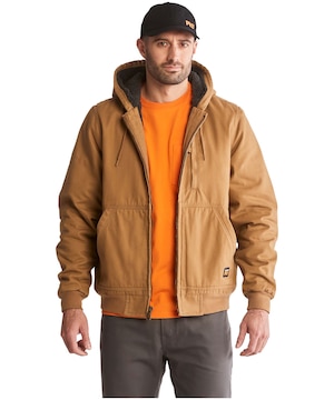 Veste de travail à capuche en toile doublée et isolée pour hommes, Gritman, Timberland PRO