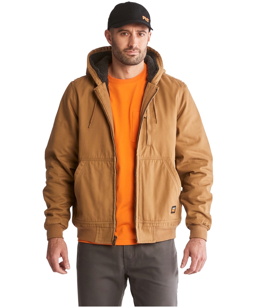 Timberland PRO Men's Gritman Lined Canvas Hooded Insulated Work