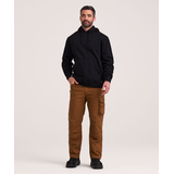 Chandail à capuche de travail 100&nbsp;% coton avec poche kangourou pour hommes, Dakota WorkPro Series Front_Flat