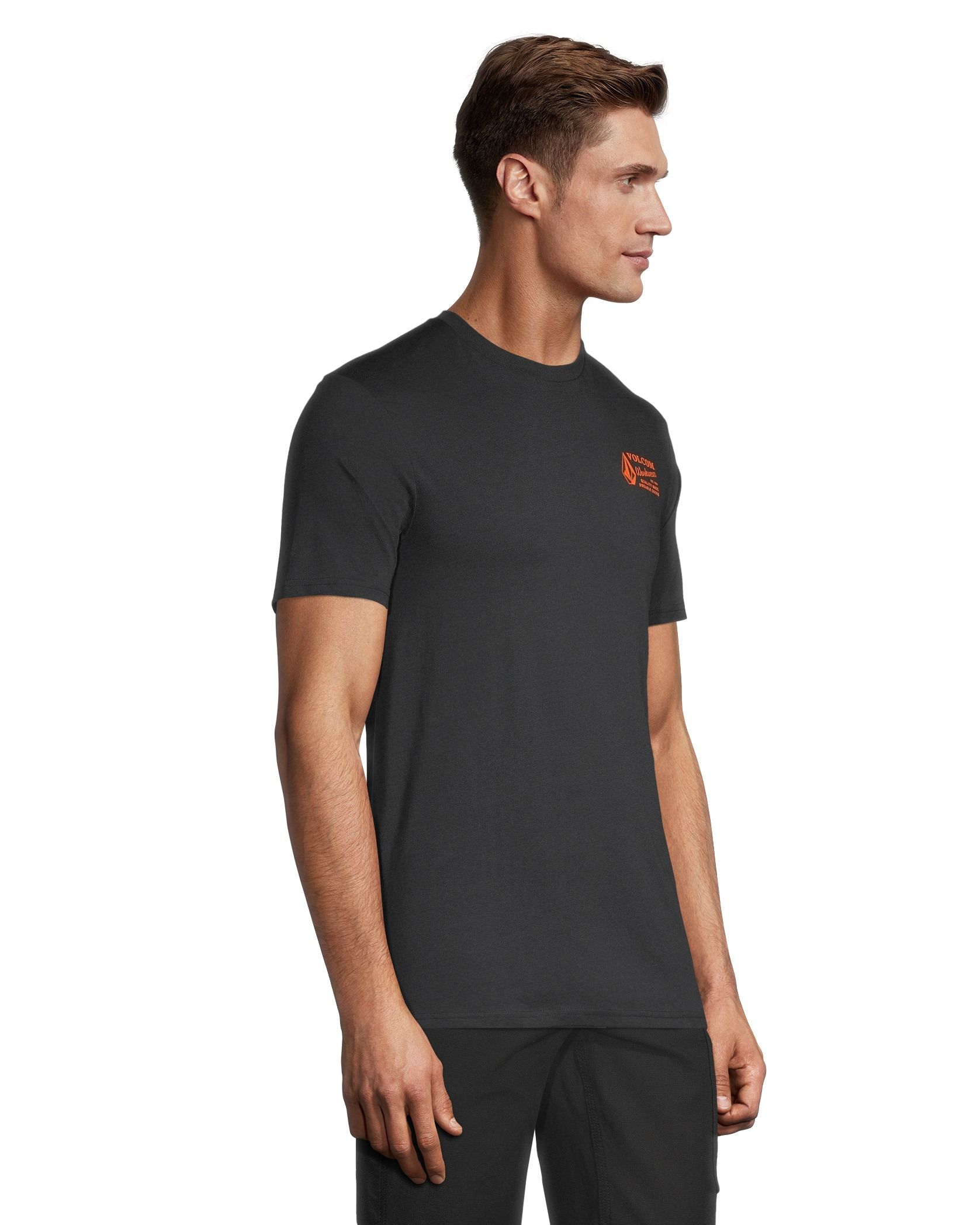 Volcom Workwear Men's Modern Fit Crewneck Cotton Work T-Shirt