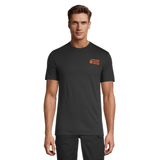 T-shirt de travail en coton de coupe moderne à col ras du cou pour hommes, Volcom Workwear Front_Flat