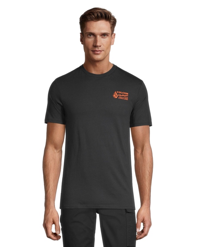 Volcom Workwear Men's Modern Fit Crewneck Cotton Work T Shirt