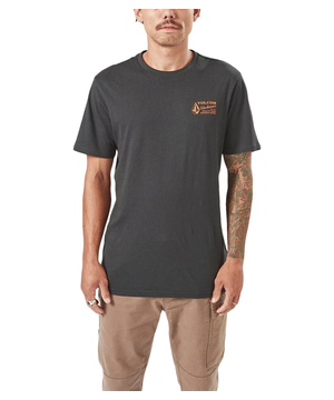 Volcom Workwear Men's Modern Fit Crewneck Cotton Work T-Shirt