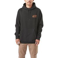 Volcom Workwear Men's Kangaroo Pocket Pullover Work Hoodie Front_Flat
