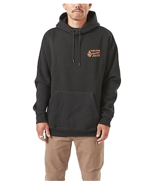 Volcom Workwear Men's Kangaroo Pocket Pullover Work Hoodie
